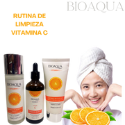 RUTINA DE LIMPIEZA VITAMINA C
