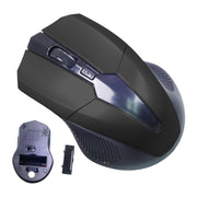 Mouse Inalambrico Negro 3 Botones