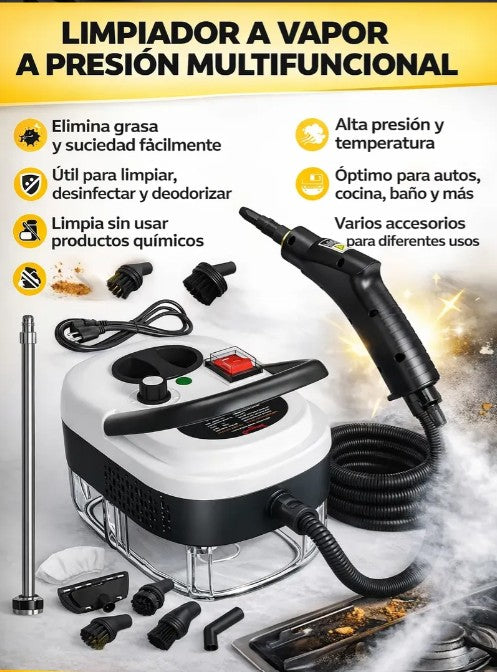 Maquina De Limpieza A Vapor 2.500W